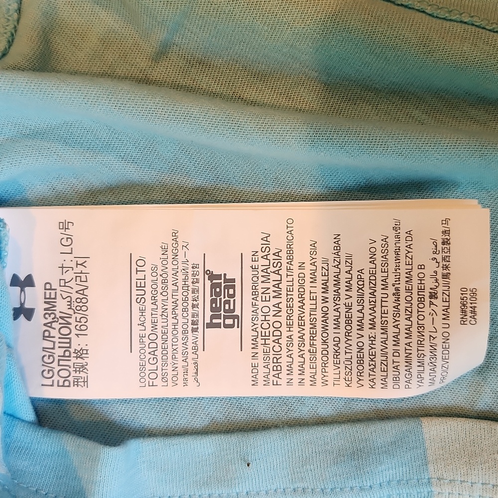 Under Armour Blue and White Star Tank Top - Picture 5 of 12